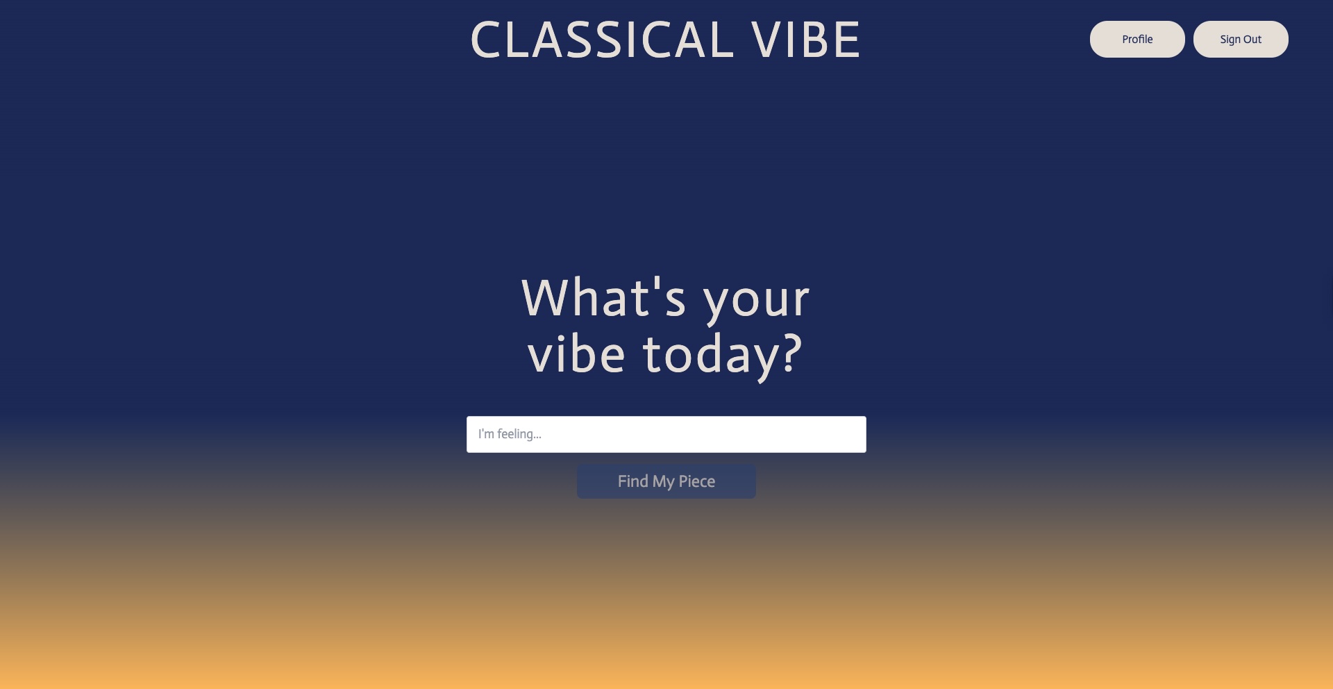 Classical Vibe screenshot